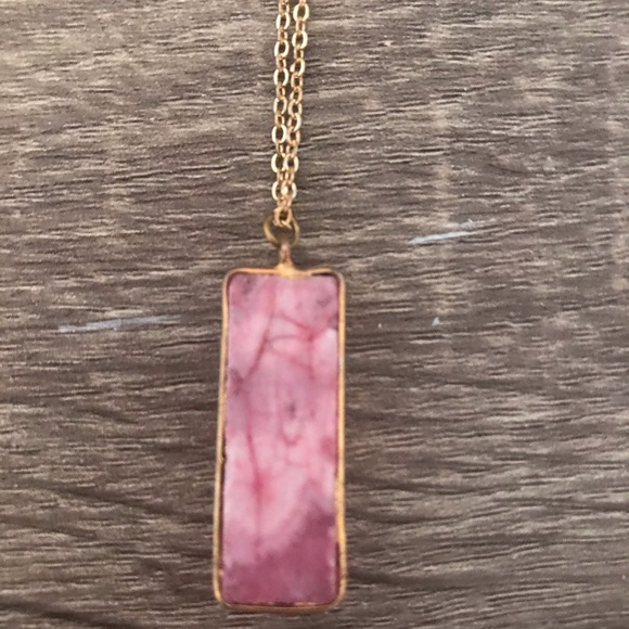 Rose Quartz Necklace - Picture 2 of 3
